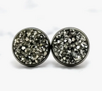 Druzy Stud Earrings