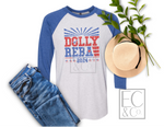 Dolly & Reba 2024 Raglan